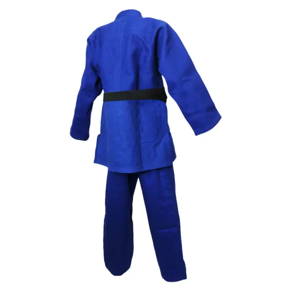 Kimono Judo Azul Competición Mundial Con Bordados
