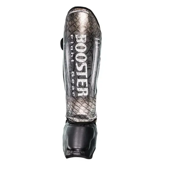 Espinilleras y protector de pie BSG Pro Snake Serie Silver