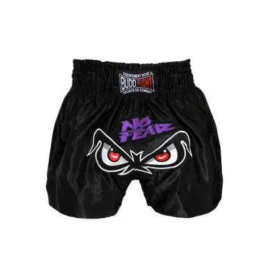 Short boxeo tailandés NO FEAR Negro - 5
