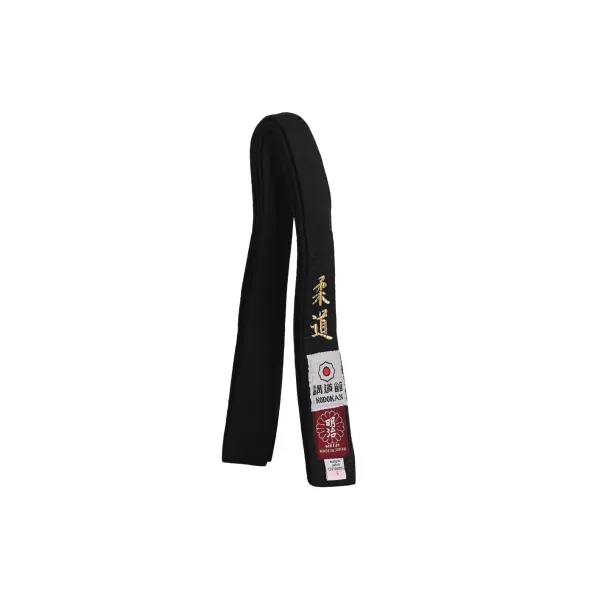 Cinturón de Judo Negro Importación Japón Bordado Judo