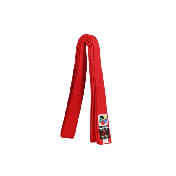 Cinturón de Karate Shureido competición Kata rojo