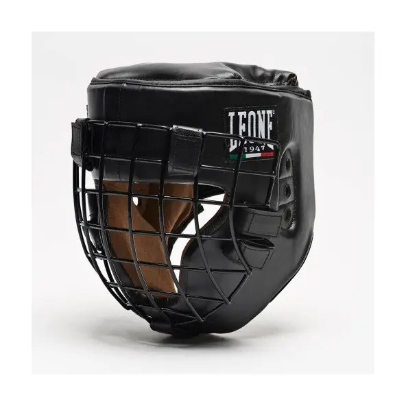 Casco de Boxeo con rejilla Leone Fighter