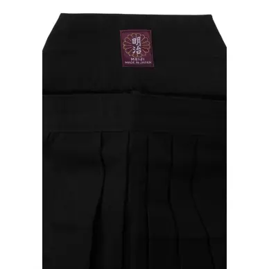Hakama Aikido Negro Meiji Importación Japón - 7