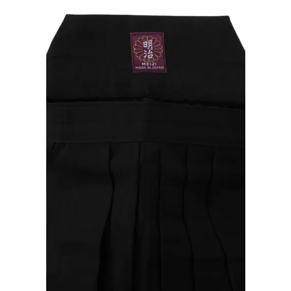 Hakama Aikido Negro Meiji Importación Japón