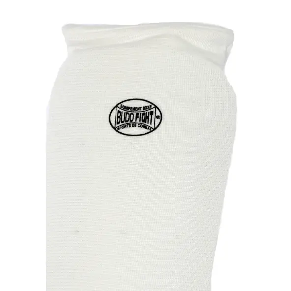 Espinilleras y Protectores de Pies de Algodón Suave Blanco
