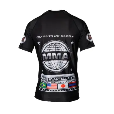 Rashguard MMA Negro Impresión MMA - 5