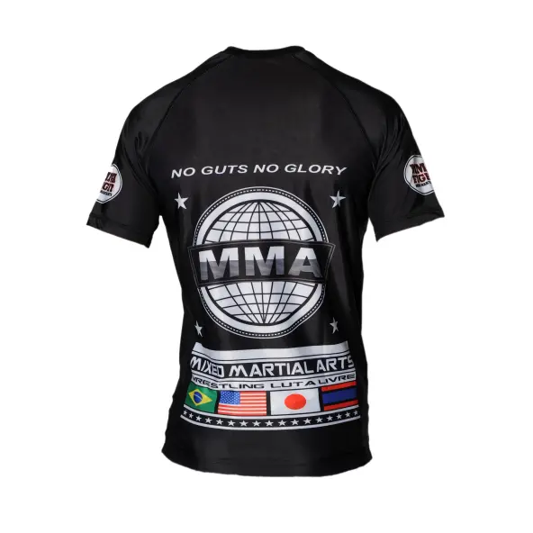 Rashguard MMA Negro Impresión MMA
