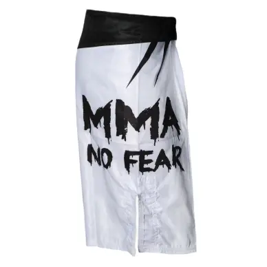 Fightshort MMA No Fear Blanco - 11