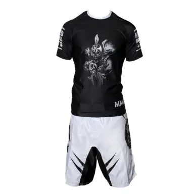 Rashguard MMA Negro Impresión calavera - 9