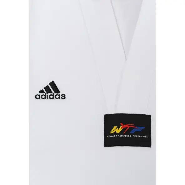 Dobok Taekwondo cuello blanco