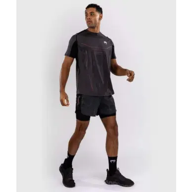 Camiseta Dry Tech Venum Electron 3.0 - Gris / Rojo - 8