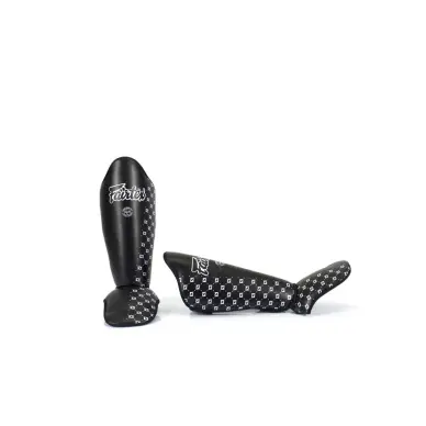 Espinilleras y protector de pie Fairtex SP5 100% cuero - 17