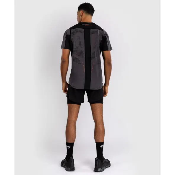 Camiseta Dry Tech Venum Electron 3.0 - Gris / Rojo