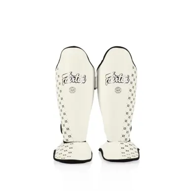 Espinilleras y protector de pie Fairtex SP5 100% cuero - 18