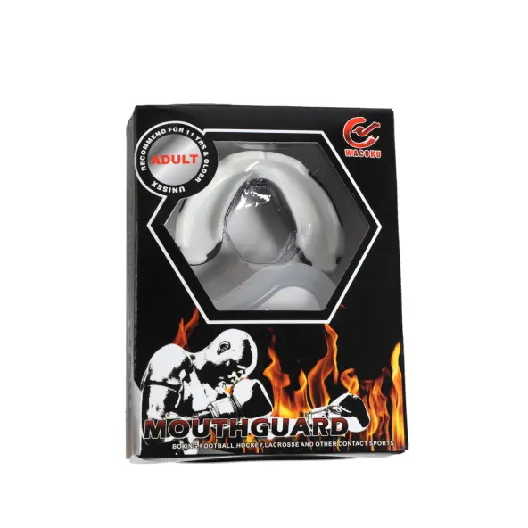 Protector Bucal GEL Súper Confort negro/blanco